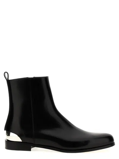Alexander Mcqueen Mcqueen 'lux Trend' Ankle Boots In Black