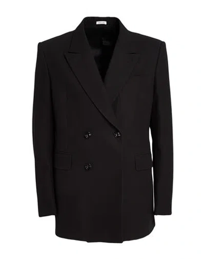 Alexander Mcqueen Mcqueen Man Blazer Black Size 42 Cotton