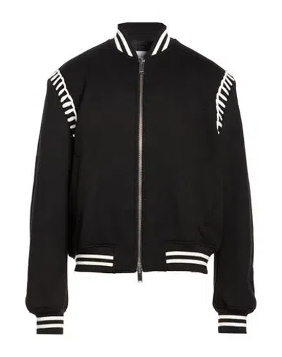 Alexander Mcqueen Mcqueen Man Jacket Black Size 36 Wool