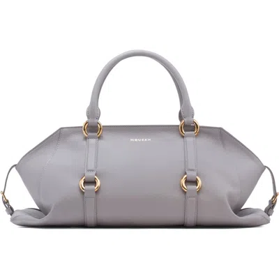 Alexander Mcqueen Mcqueen Medium Farringdon Leather Satchel In Multi