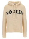 Alexander Mcqueen Mcqueen Inlaid Logo Hoodie