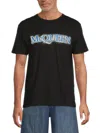 Alexander Mcqueen Mcqueen Men's Logo Cotton T-shirt In Black