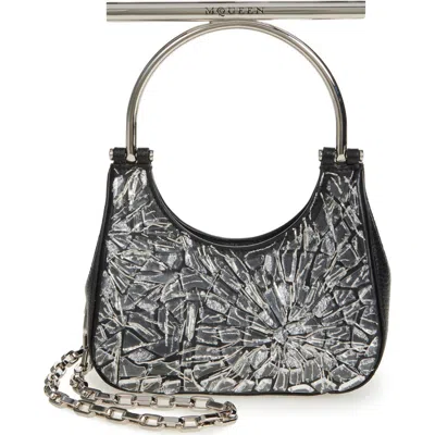 Alexander Mcqueen Mcqueen Mini T-bar Crossbar Leather Handbag
