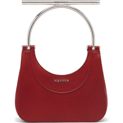 Alexander Mcqueen Mcqueen Mini T-bar Crossbar Leather Handbag In Multi