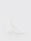 Alexander Mcqueen Sack Sneaker In Canvas With Leather Interior In Multi