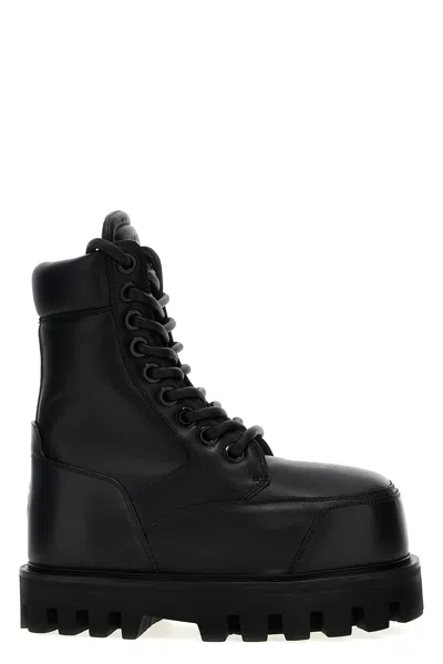 Alexander Mcqueen Mcqueen Nappa Ankle Boots