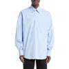 Alexander Mcqueen Oversize Cotton Button-up Shirt