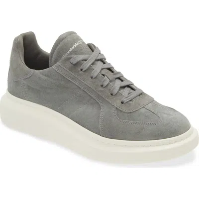 Alexander Mcqueen Oversize Retro Sneaker In Cement
