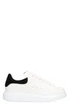 Alexander Mcqueen Oversize Sneakers In White And Beige Calf Leather