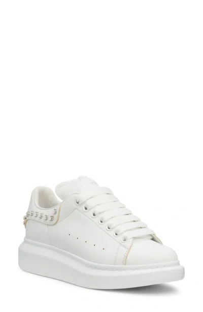 Alexander Mcqueen Mcqueen Oversized Crystal Embellished Sneaker