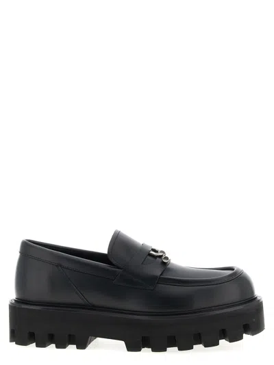 Alexander Mcqueen Men Parachute Loafers In Black