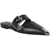 Alexander Mcqueen Mule Punk In Black