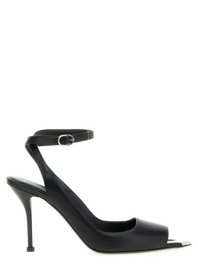 Alexander Mcqueen Mcqueen Punk Sandals In Black
