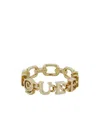 Alexander Mcqueen Mcqueen Ring For Women In Pale Gold In Gold