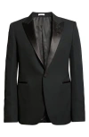 Alexander Mcqueen Mcqueen Sailor Tattoo Rose Wool Dinner Jacket In Black