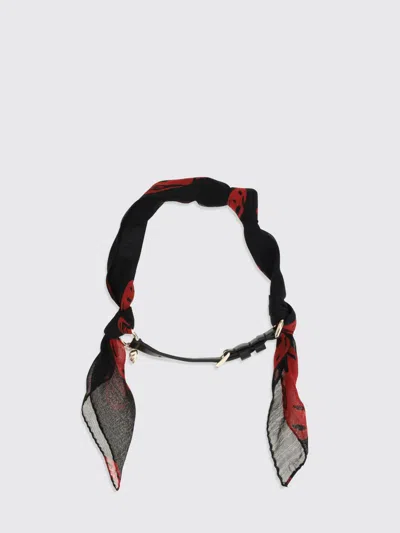 Alexander Mcqueen Mcqueen Scarf Woman In Yellow
