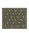 Alexander Mcqueen Mcqueen Silk Skull Scarf In Gray