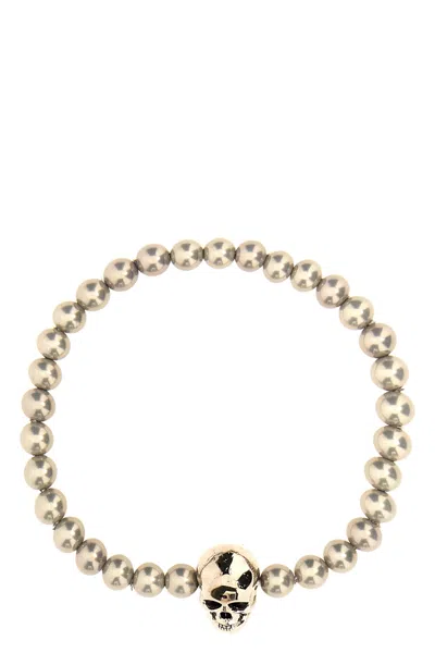Alexander Mcqueen Mcqueen 'skull Beaded' Bracelet