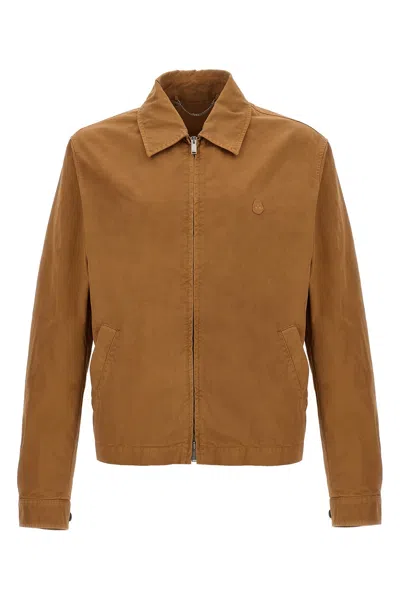 Alexander Mcqueen Mcqueen Skull Embroidery Jacket In Brown