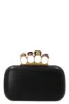 Alexander Mcqueen Skull Four Ring Embellished Clutch