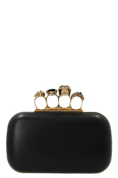 ALEXANDER MCQUEEN MCQUEEN 'SKULL FOUR RINGÂ€™ CLUTCH
