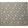Alexander Mcqueen Mcqueen Skull Print Silk Scarf In Gray
