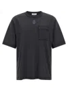 Alexander Mcqueen Faded T-shirt In Black