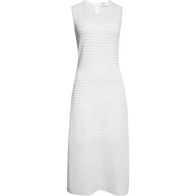 Alexander Mcqueen Mcqueen Sleeveless Knit Dress In White