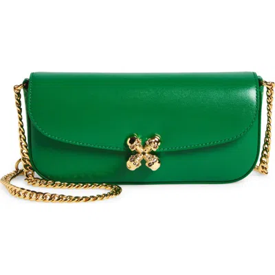 Alexander Mcqueen Mcqueen Small Skull Flower Shoulder Bag
