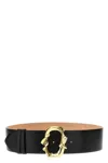 Alexander Mcqueen Leather Snake Belt