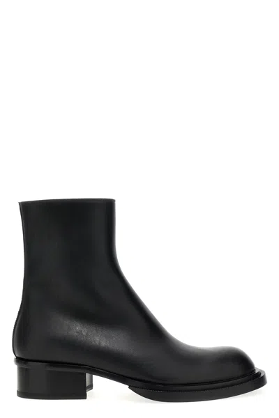 Alexander Mcqueen Mcqueen 'stack' Cuba Ankle Boots