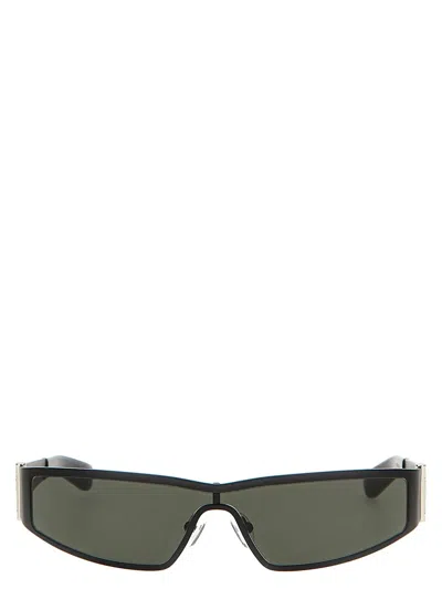 Alexander Mcqueen Mc308236bm Acetate Mask Sunglasses In Brown