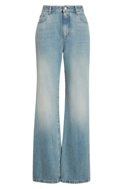 Alexander Mcqueen Mcqueen Straight Leg Jeans In Blue