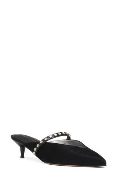 Alexander Mcqueen Mcqueen Stud Pointed Toe Mary Jane Mule In Multi
