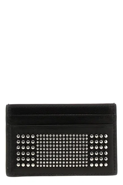 ALEXANDER MCQUEEN MCQUEEN STUDDED CARD HOLDER