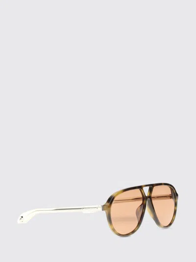 Alexander Mcqueen Mcqueen Sunglasses Woman In Brown