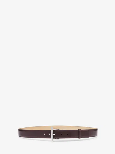 ALEXANDER MCQUEEN MCQUEEN T-BAR BELT