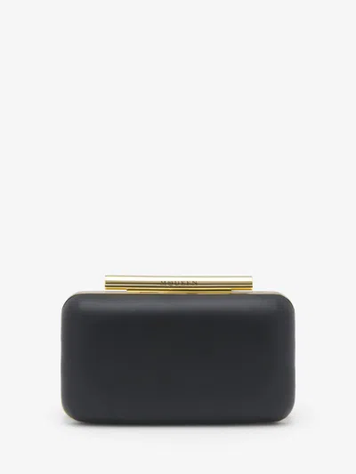 ALEXANDER MCQUEEN MCQUEEN T-BAR BOX CLUTCH