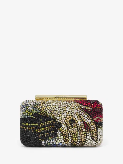 Alexander Mcqueen Mcqueen T-bar Box Clutch In Multicolor