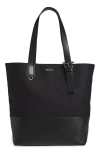 Alexander Mcqueen Mcqueen T-bar Canvas Shopper In Multi