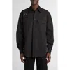 Alexander Mcqueen Mcqueen T-bar Harness Utility Button-up Shirt In Black