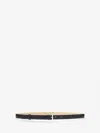 Alexander Mcqueen Mcqueen T-bar Hip Belt In Black