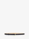 Alexander Mcqueen Mcqueen T-bar Hip Belt In Black