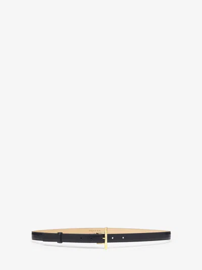 ALEXANDER MCQUEEN MCQUEEN T-BAR HIP BELT