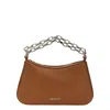 Alexander Mcqueen Mcqueen T-bar Mini Handbag In Brown