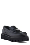 Alexander Mcqueen "parachute" Loafer With Buckle T In Black
