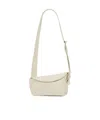Alexander Mcqueen Leather T-bar Sling Cross-body Bag In Cream