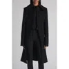 Alexander Mcqueen Wool And Cashmere Coat Coats And Trench Coats Black In Black