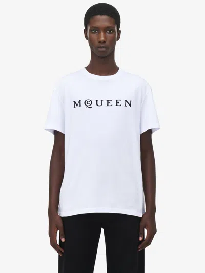 Alexander Mcqueen Mcqueen T-shirt In White