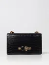 Alexander Mcqueen Shoulder Bag  Woman Color Black In Black